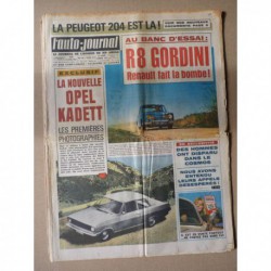 Auto-Journal n°374, Alfa Romeo Giulia, Renault 8 Gordini 1100, Mini BMC