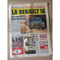 Auto-Journal n°378, Renault...