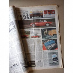 Auto-Journal n°394, Ford Taunus 17M Super, Peugeot 204 break, Lotus Elan, Expert automobile