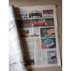 Auto-Journal n°394, Ford Taunus 17M Super, Peugeot 204 break, Lotus Elan, Expert automobile