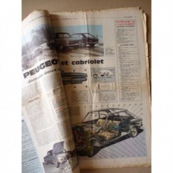Auto-Journal n°418, Peugeot 204 coupé et cabriolet, Lotus Europa Renault 1500, Ford MkII V8