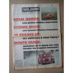 Auto-Journal n°421, Honda...