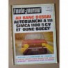 Auto-Journal n°02-70, Renault 12, Autobianchi A111, Simca 1100 5cv, Bertone, Dune-Buggy