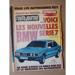 Auto-Journal n°22-76, Mercedes 250 auto w123, Simca 1006 GLS, Pékin BJ212, Renault TN4, Citroën GS