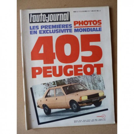 Auto-Journal n°06-77, Rover 3500 V8, Citroën GS 1220 Club, Chevrolet Caprice Station Wagon, Alfa Romeo Alfetta, Fiat 132