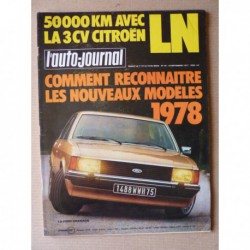 Auto-Journal n°16-77, Volkswagen Derby, Citroën LN, Renault 30 en Guyane