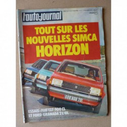 Auto-Journal n°21-77, Ford Granada 2L GL, Fiat 127 900CL, Simca Horizon, Alfa Romeo Giulietta, Peugeot à Kaduna