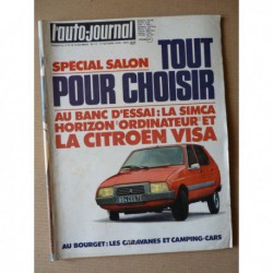 Auto-Journal n°17-78, Citroën Visa 4cv, Simca Horizon SX, Ronnie Peterson, Matra