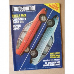 Auto-Journal n°03-79, Fiat 131 Super Mirafiori Diesel, Citroën LNA, Lancia HPE, Rover 2600, Citroën CX 2400 GTI, Heuliez