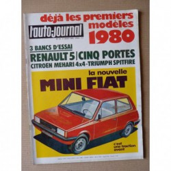 Auto-Journal n°13-79, Citroën Méhari 4x4, Triumph Spitfire 1500, Renault 5 GTL, Les sans permis, Arola, William, Vitrex