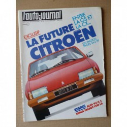 Auto-Journal n°20-79, Alfa Romeo Alfa 6, Talbot Simca 1510 LS, Mercedes w126 380SE 500SE 280S, Volvo 345, Citroën projet XB