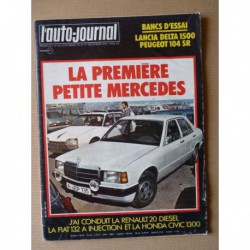 Auto-Journal n°21-79, Lancia Delta 1500, Peugeot 104 SR, Renault Le Car Van, Honda Civic 1300, Golf de Michel Cresson