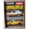Auto-Journal n°20-75, Fiat 128 Berlinetta 1300, Renault 16L, les antigels