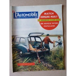 L'Automobile n°125, Simca Marly, Renault Frégate Domaine, Saab 93, Microcar 125 Gnöme et Rhône, Émile Mathis, Harry Schell