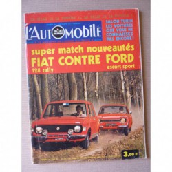 L'Automobile n°307, Fiat 128 Rally, Ford Escort Sport, William F. Harrah, Yamaha TD2 250 et TR2 350 Course