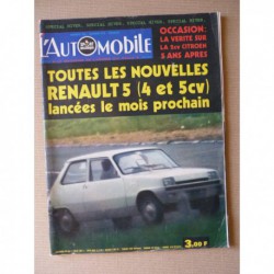 L'Automobile n°308, Lancia 2000, Citroën 2cv AZAM 1966 d'occasion, naissance de la Renault 12