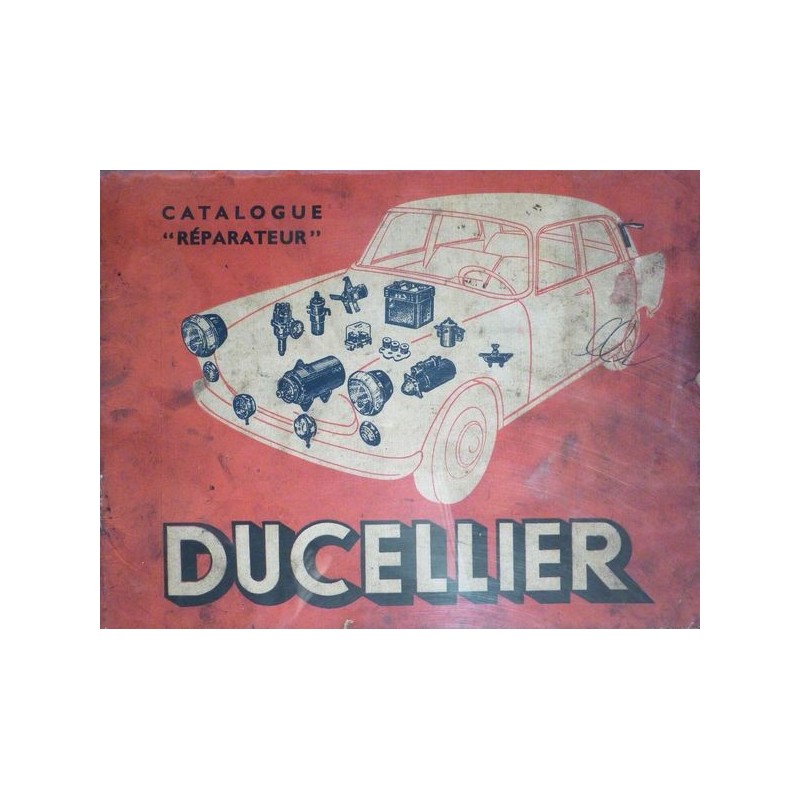 Ducellier, catalogue réparateur (1961)