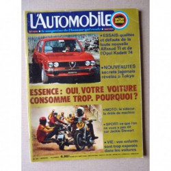 L'Automobile n°331, Opel Kadett C, Alfa Romeo Alfasud TI, Mark Donohue, Jackie Stewart, Zundapp KS 125 Sport