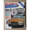 L'Automobile n°340, Austin Allegro, Citroën CX 2000 2200, Volkswagen Golf 1500 LS, GMC TDH Lear, Corvette Big One