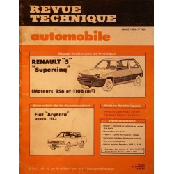 RTA Renault Supercinq 956 et 1108cm3