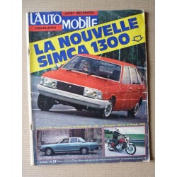 L'Automobile n°350, Peugeot 604, Bentley R Type, Dale et Elizabeth Carmichael, Honda 1000 Gold Wing