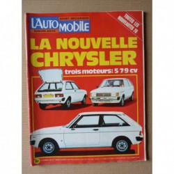 L'Automobile n°374, Fiat 132 2L, Renault 20TS, Chrysler Sunbeam, Fontauto, Fiat, Moto Guzzi 850 Le Mans