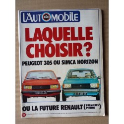 L'Automobile n°378, Porsche...