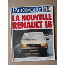 L'Automobile n°381, Renault 5 Automatic, Excalibur, Volvo 242 GT, Baby Campeggia, MZ 125