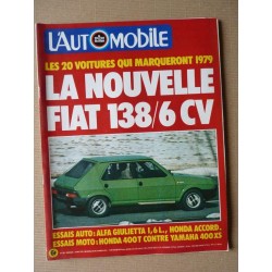 L'Automobile n°382, Alfa...