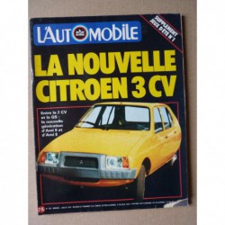 L'Automobile n°385, Audi 100 Avant GL, Fiat 900T Ligier, Mercedes TD w123, Stimson ESX, Honda XLS 250