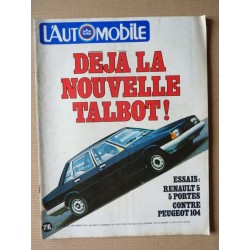 L'Automobile n°399, Alfa...