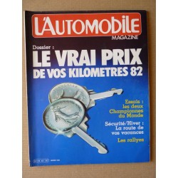 L'Automobile n°427, Peugeot...