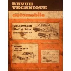 RTA Volkswagen Golf, Jetta depuis 1984