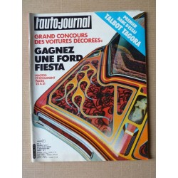 Auto-Journal n°02-81, Talbot Tagora GLS, Toyota Corolla DX, Renault 18 turbo, Saab 900 turbo, Volvo 244 t, Mercedes 240DL