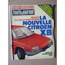 Auto-Journal n°22-81, Renault 5 GTL, Fiat Ritmo 65CL, Volkswagen Golf C