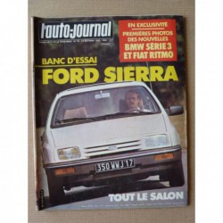 Auto-Journal n°18-82, Citroën Visa GT, Ford Sierra 1.6 GL, Volkswagen Scirocco 360-4, Renault 4 JP4 Dallas Baja