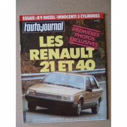 Auto-Journal n°01-83, Renault 9 TDE, Innocenti Mini SE, Datsun Patrol, Talbot Horizon EXD, Volkswagen Golf GLD