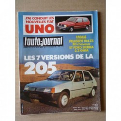 Auto-Journal n°02-83, Ford Sierra 2.3 Ghia, Peugeot 104 ZS, Alpina C1, Chevrolet Corvette C4, Talbot Samba Groupe B