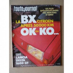 Auto-Journal n°09-83, Citroën BX 16 TRS, Lancia Delta 1600 GT, Mercedes 500 SEC AMG, BMW Alpina B9 3.5