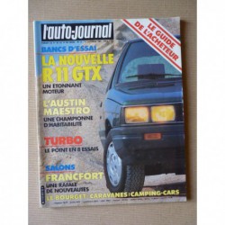 Auto-Journal n°17-83, Renault 11 GTX, Austin Maestro 1300 HL. Lancia Delta, Mitsubishi Lancer, MG Metro, R5 Alpine