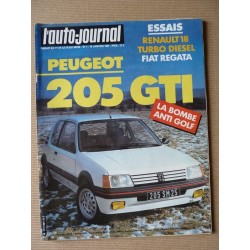 Auto-Journal n°01-84, Fiat Regata 100S, Renault 18 TD, Fiat Uno Diesel, Peugeot 205 SRD, Lada 2107