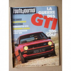 Auto-Journal n°05-84, Volkswagen Golf GTI, Renault 18 GTX, Talbot Horizon LD, Peugeot 205 GTI, Ferrari 126 C4