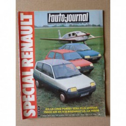 Auto-Journal n°22-84, Renault 25 GTX, Jeep Cherokee 4x4, Supercinq, Bernard Hanon, Simoun Bengali, aux USA