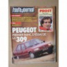Auto-Journal n°18-85, Peugeot 309 GR et GT, Rover 213S, Alpina C2 et B10, Peugeot 309, Alain Prost
