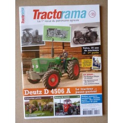 Tractorama n°55, Deutz D4506A, Volvo 1913-53, Crossley M, Christian Micard