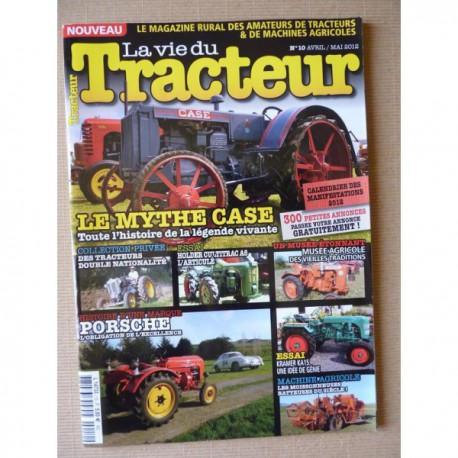 La Vie du Tracteur n°10, Kramer KA15, Holder A8 Cultitrac, Lugli, Porsche, Jérôme Case, Bernard Fontaine
