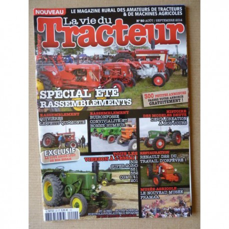 La Vie du Tracteur n°20, Deutz, Renault D22, SFV Super 203D 552 302 201 551