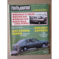 Auto-Journal n°08-86, Fiat Croma Turbo ie, Renault Express, Porsche 944 Turbo Cup, Audi 200 Production