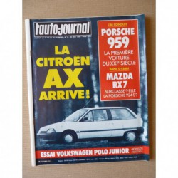 Auto-Journal n°09-86, Mazda RX-7 GLX, Volkswagen Polo Junior