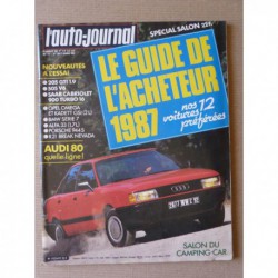 Auto-Journal n°17-86, Peugeot 205 GTI 1.9, Peugeot 505 V6, Saab 900 Turbo